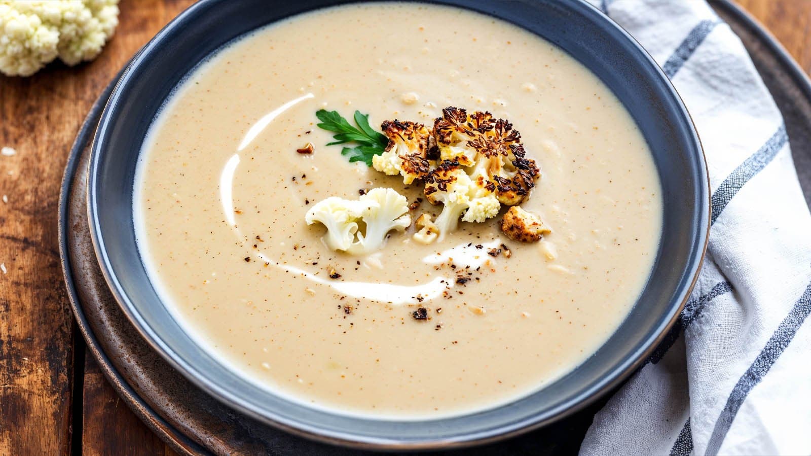 Sopa de Coliflor Rostizada